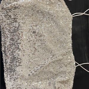 Sparkly crop top